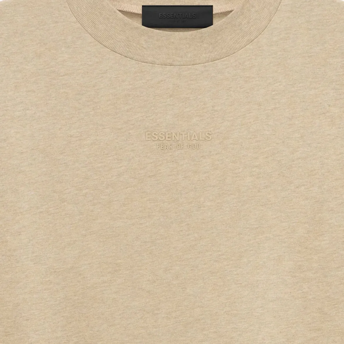 ESSENTIALS TEE - GOLD HEATHER sold by Lapstone & Hammer product image thumbnail 3
