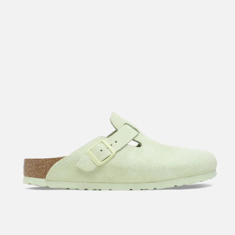 BOSTON SUEDE - FADED LIME sold by Lapstone & Hammer