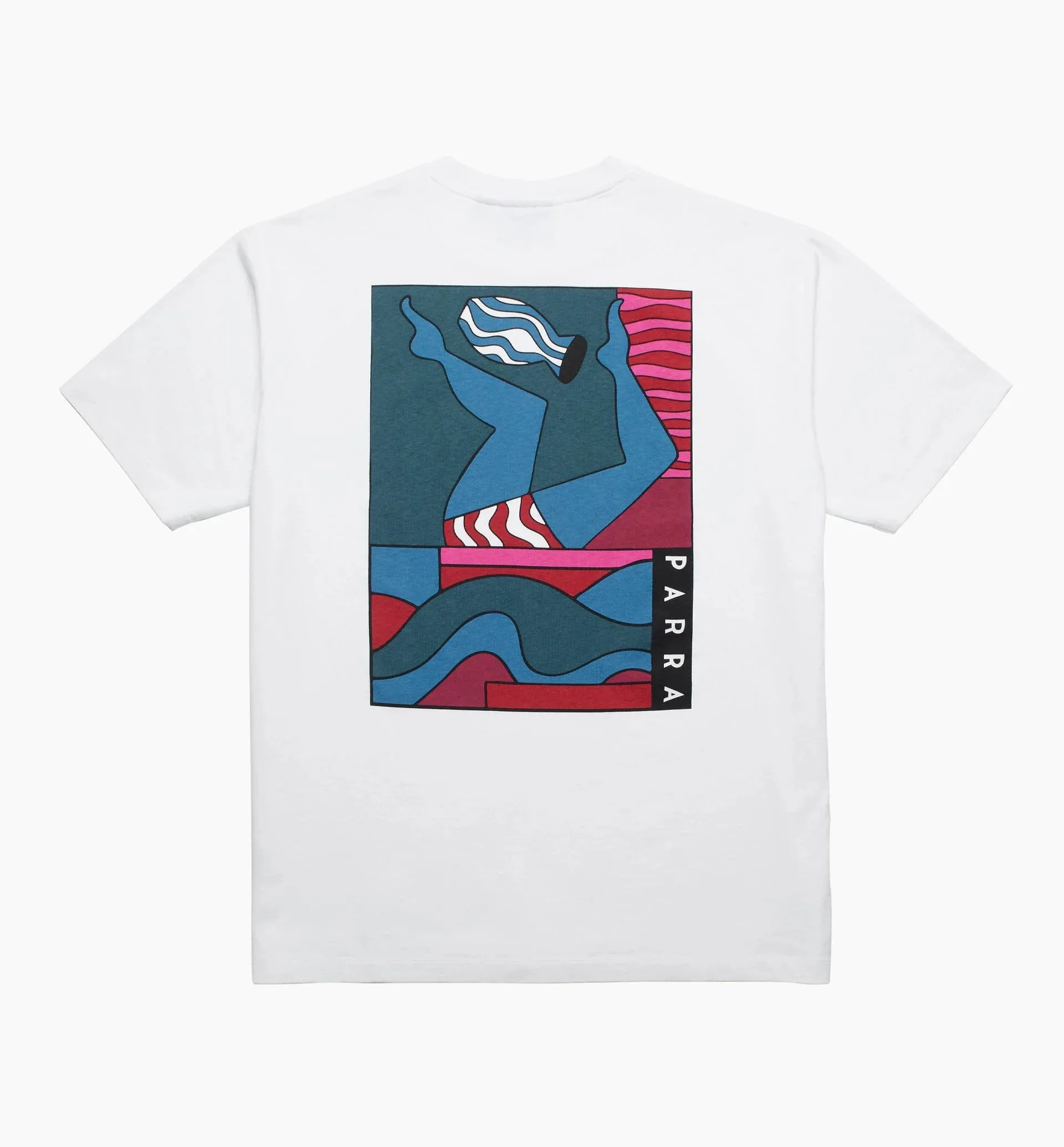 KICK THE VASE TEE - WHITE sold by Lapstone & Hammer product image thumbnail 2