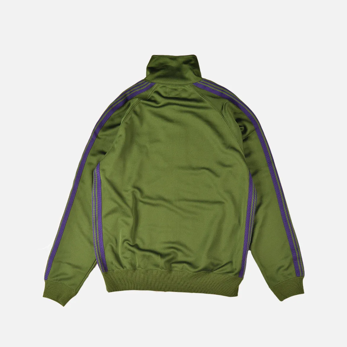 TRACK JACKET - POLY SMOOTH - IVY GREEN sold by Lapstone & Hammer product image thumbnail 2