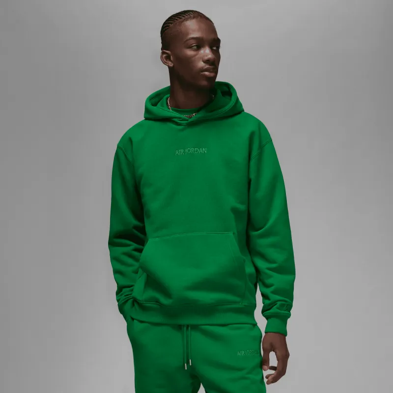 JORDAN WORDMARK MEN`S FLEECE HOODIE - GREEN sold by Lapstone & Hammer