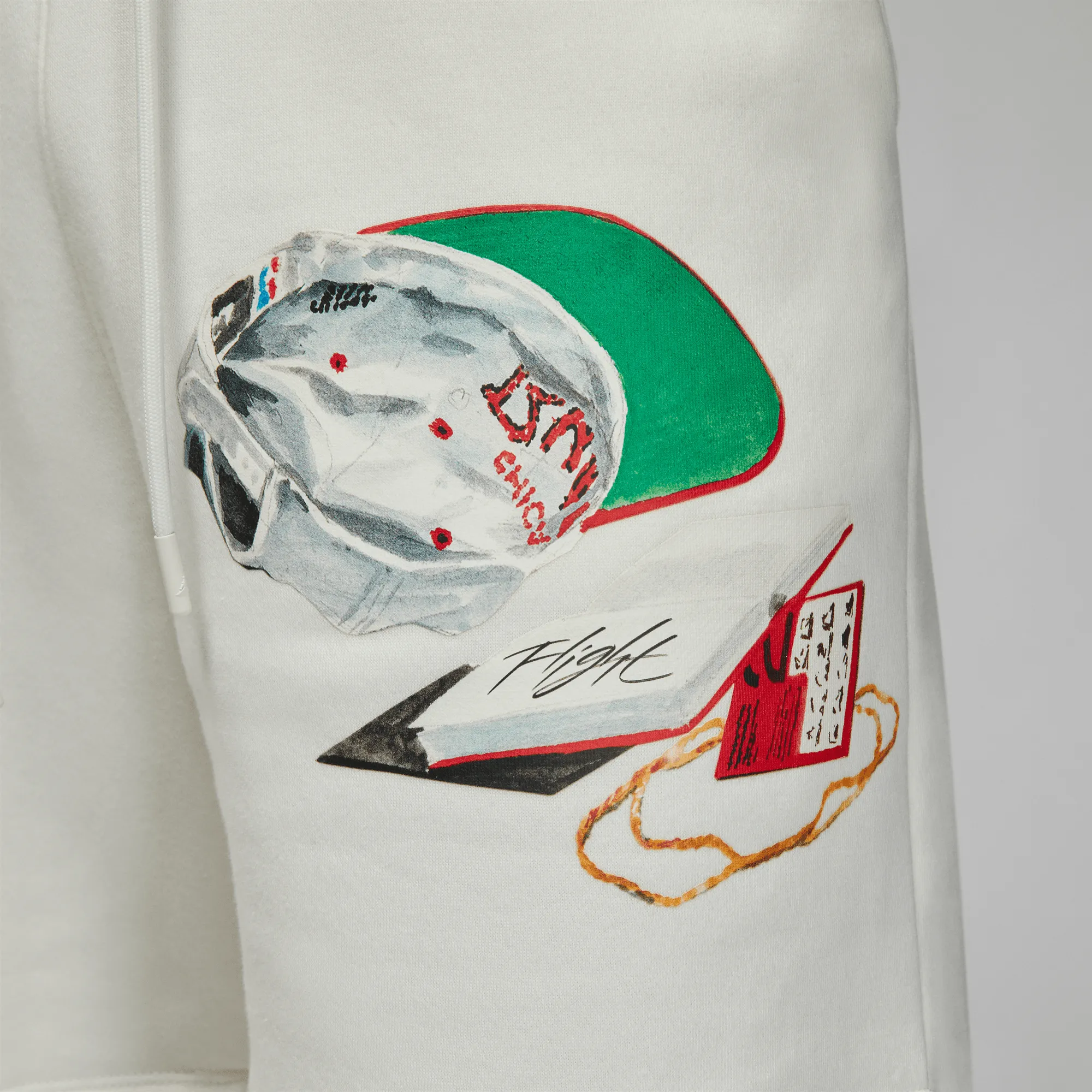 JORDAIR ARTIST SERIES SHORTS - WHITE sold by Lapstone & Hammer product image thumbnail 4