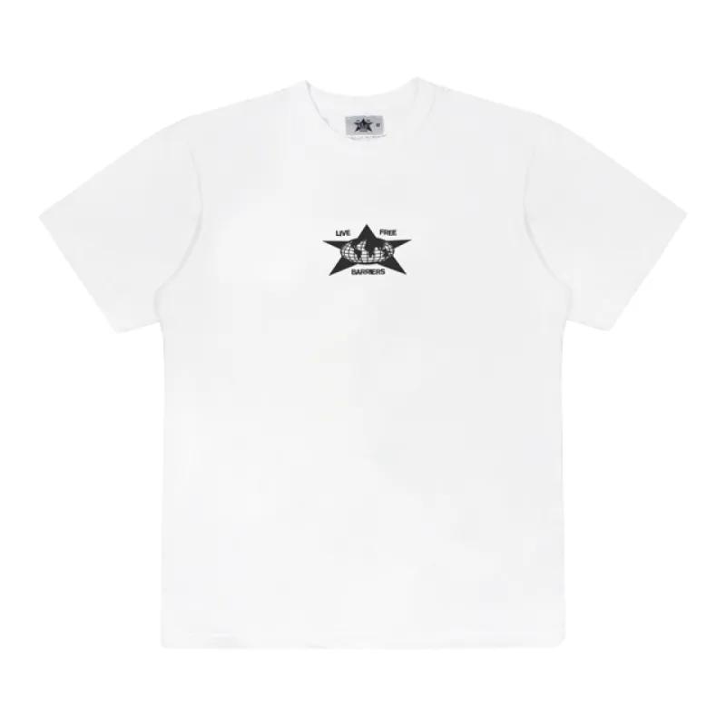 STAR LOGO TEE - WHITE sold by Lapstone & Hammer