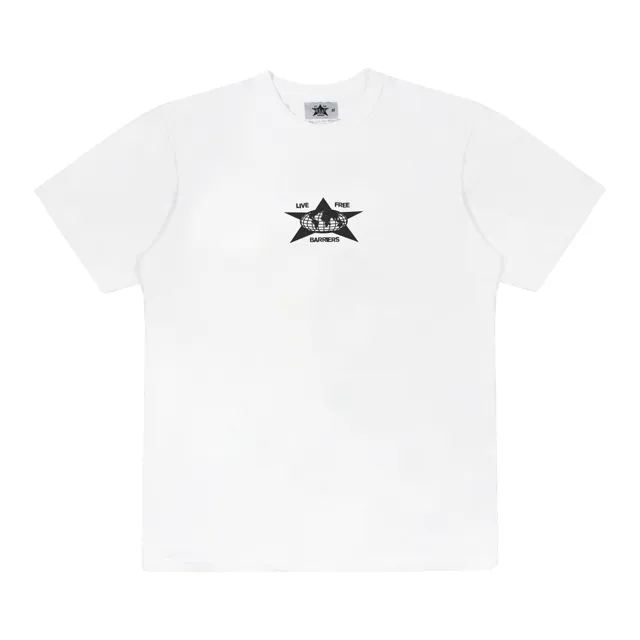 STAR LOGO TEE - WHITE sold by Lapstone & Hammer