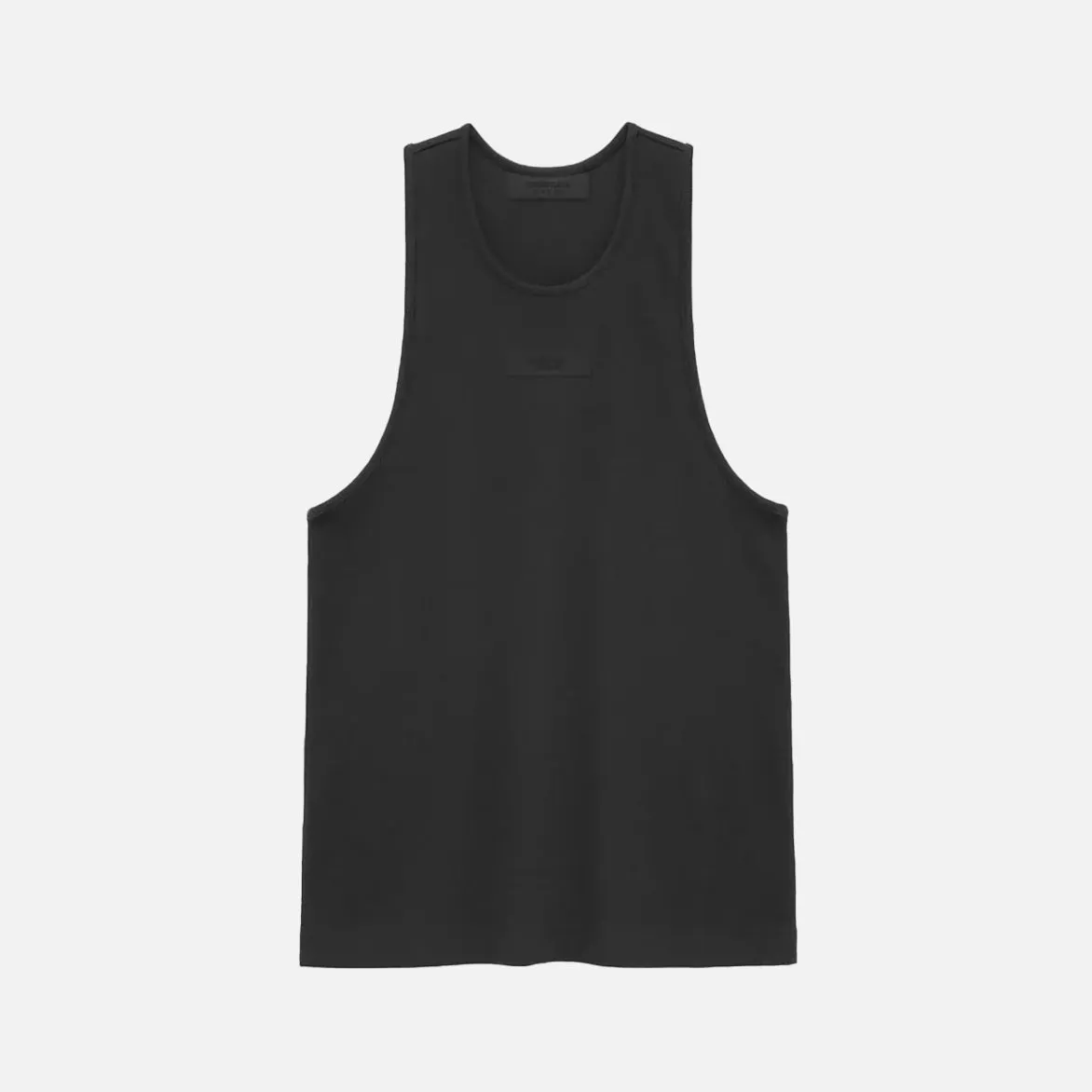ESSENTIALS RIBBED TANK TOP - BLACK sold by Lapstone & Hammer