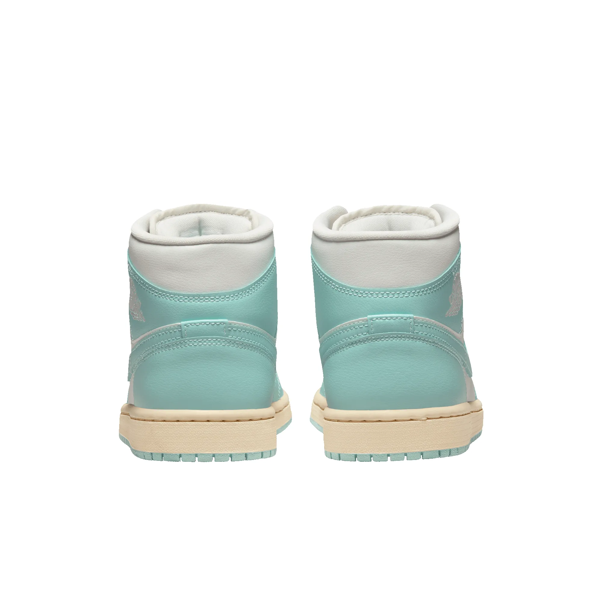 WMNS AIR JORDAN 1 MID - SAIL / LIGHT DEW sold by Lapstone & Hammer product image thumbnail 5