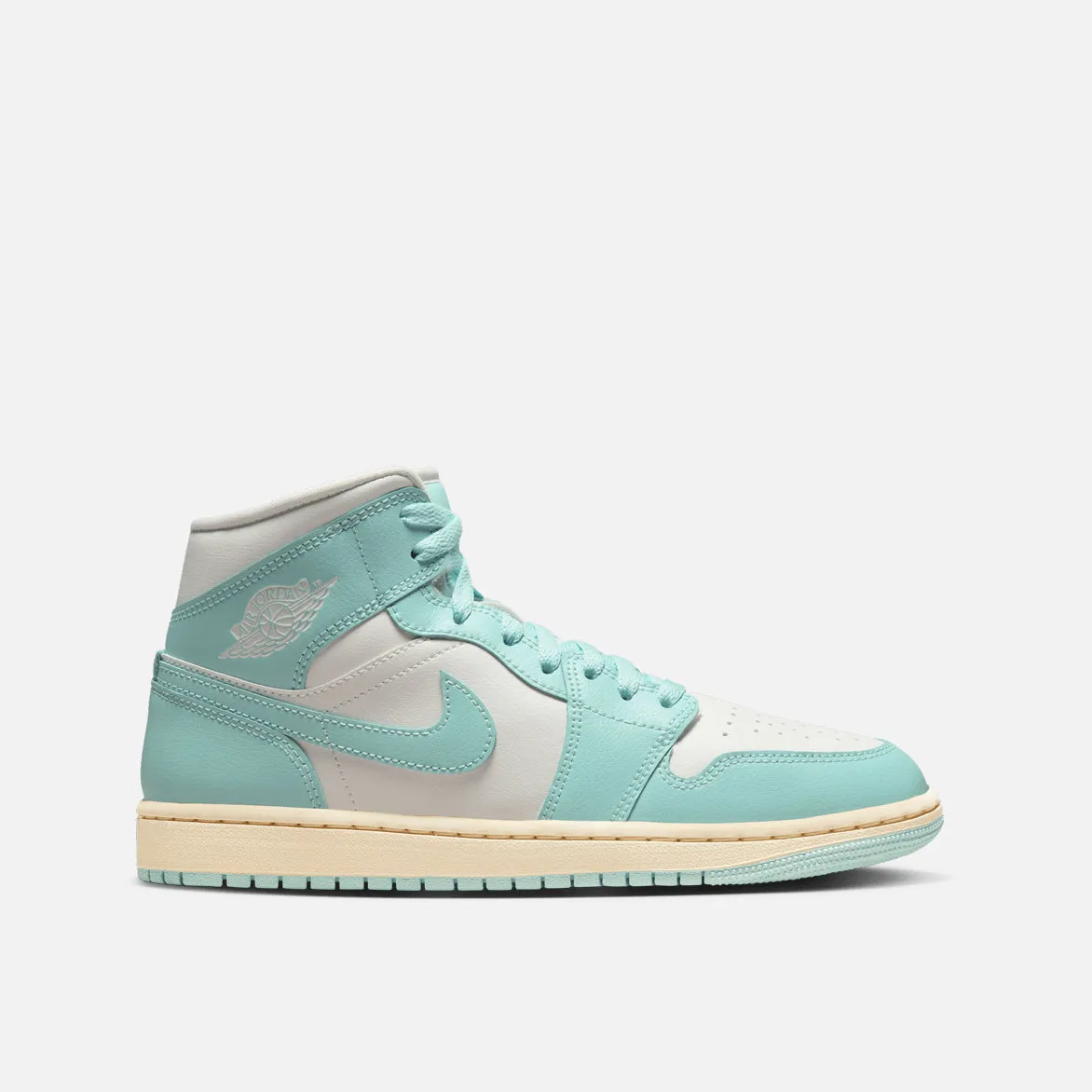 WMNS AIR JORDAN 1 MID - SAIL / LIGHT DEW sold by Lapstone & Hammer