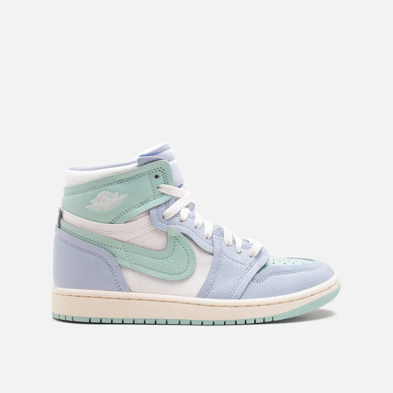 WMNS AIR JORDAN 1 MM HIGH "HYDROGEN BLUE" sold by Lapstone & Hammer
