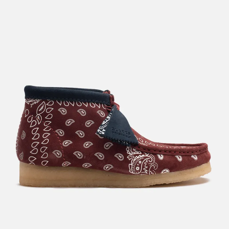 WALLABEE BOOT - BRICK PAISLEY sold by Lapstone & Hammer