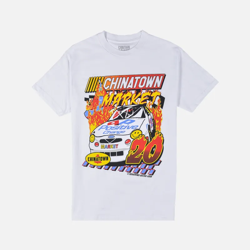 POSITIVE CHANGE TEE - WHITE sold by Lapstone & Hammer