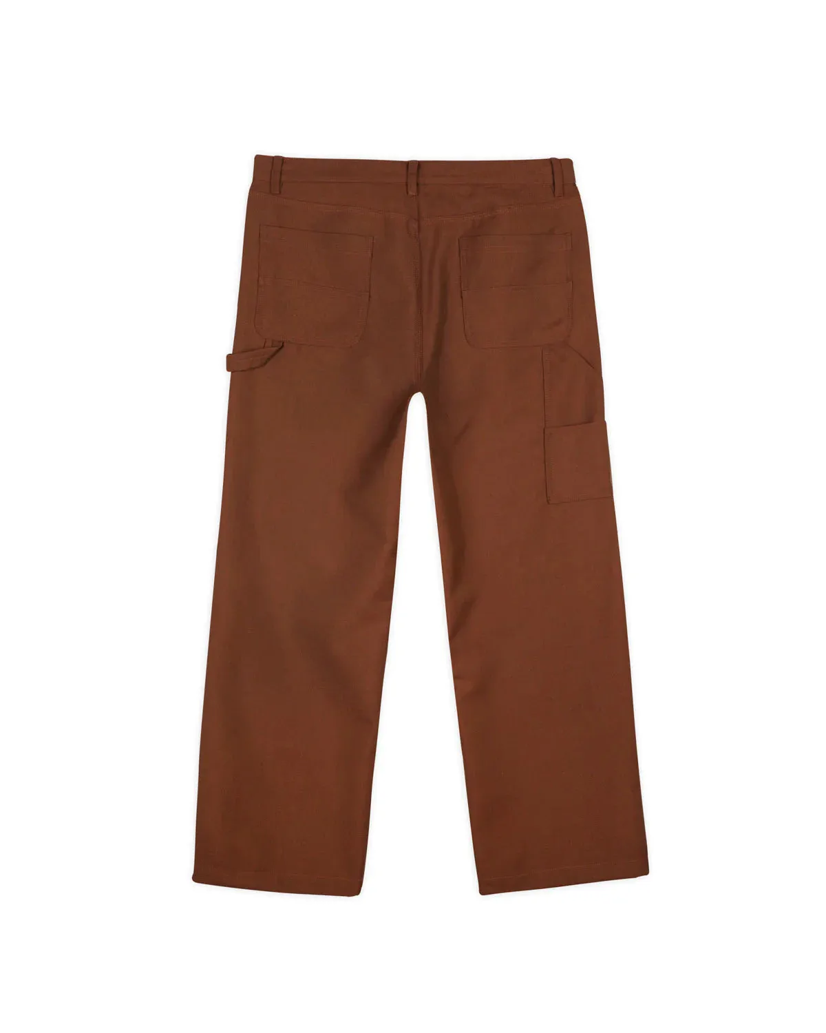 SERGE WOOL DOUBLE KNEE UTILITY PANT - BROWN sold by Lapstone & Hammer product image thumbnail 2