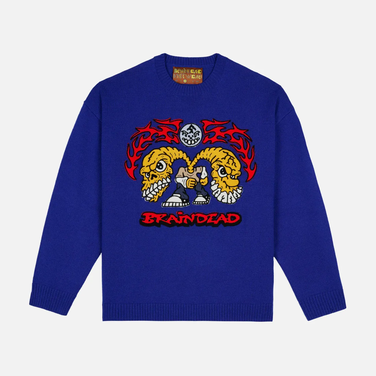 BONECRUSHER SWEATER - NAVY sold by Lapstone & Hammer