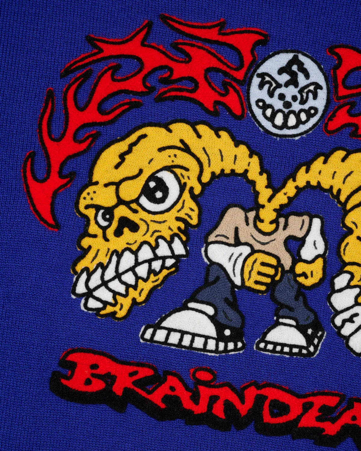 BONECRUSHER SWEATER - NAVY sold by Lapstone & Hammer product image thumbnail 4
