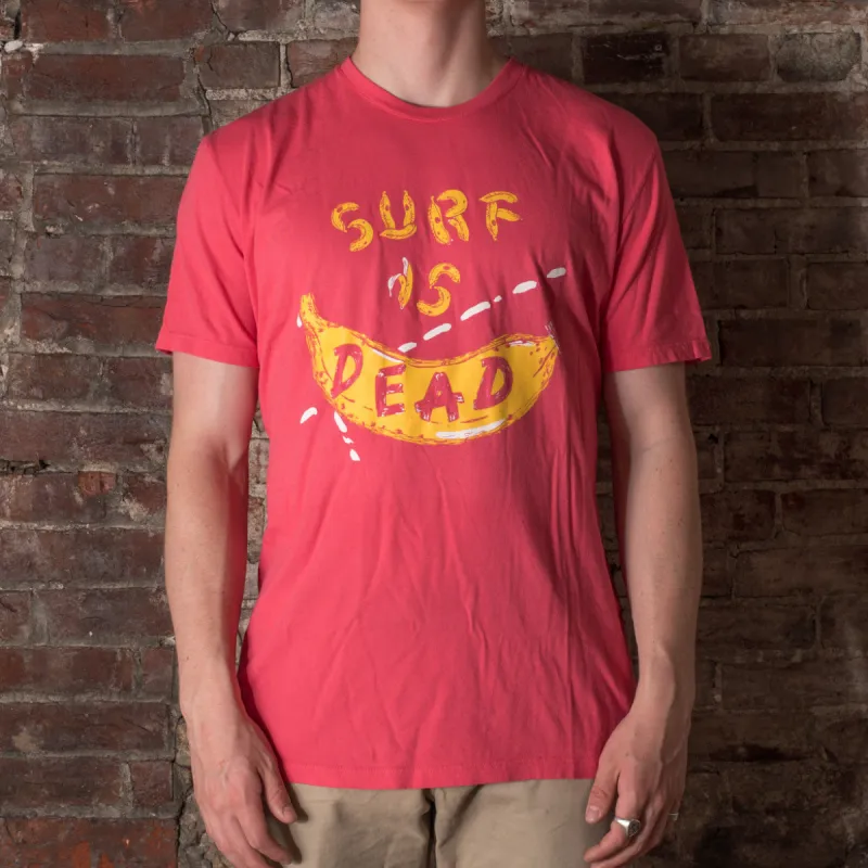 BANANAS TEE - CORAL sold by Lapstone & Hammer