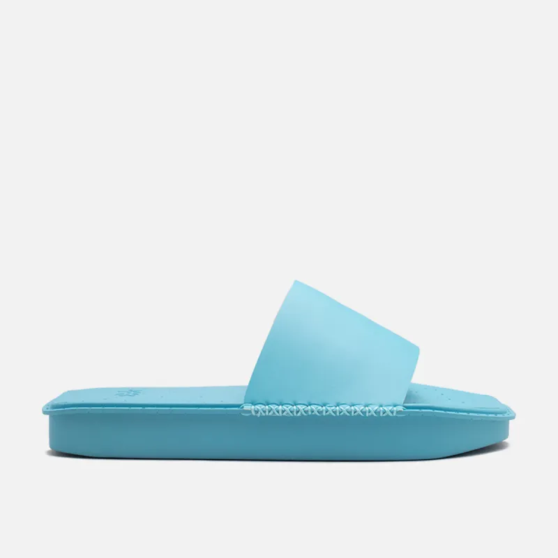 Y-3 WATER SLIDE - BLUE sold by Lapstone & Hammer