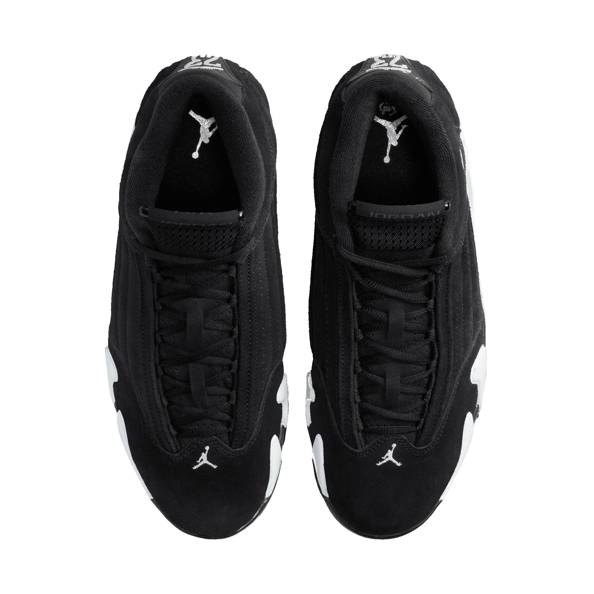 AIR JORDAN 14 RETRO "BLACK / WHITE" sold by Lapstone & Hammer product image thumbnail 5