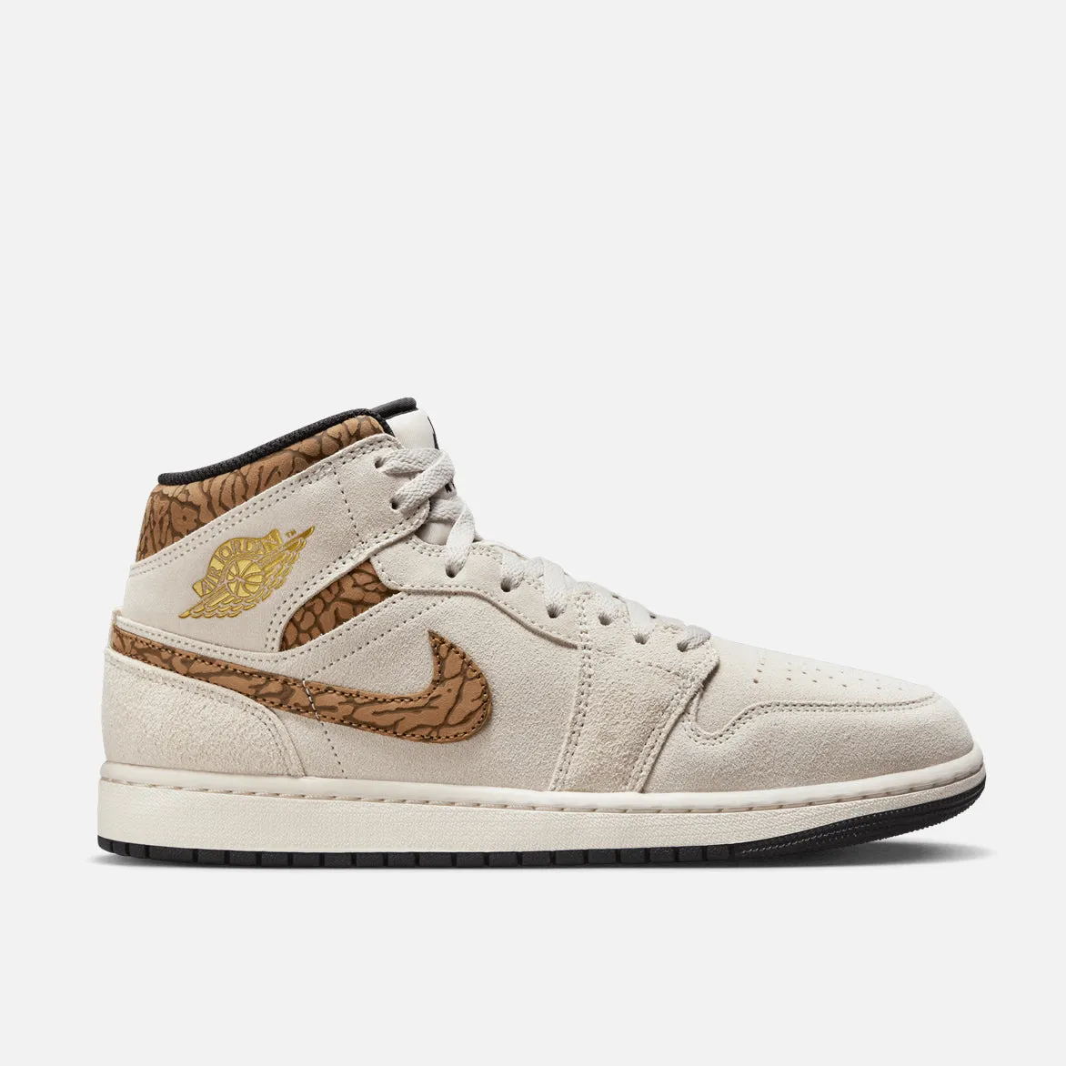 JORDAN 1 MID SE "BROWN ELEPHANT" sold by Lapstone & Hammer