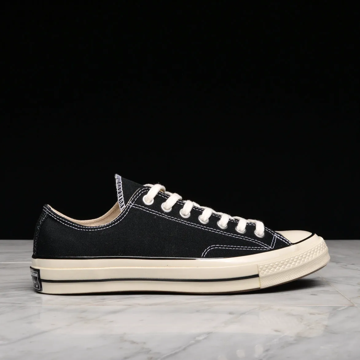 CHUCK 70 OX - BLACK / EGRET sold by Lapstone & Hammer