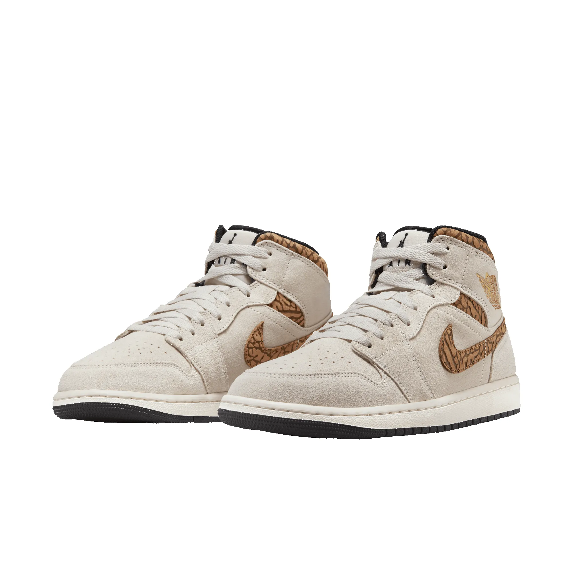 JORDAN 1 MID SE "BROWN ELEPHANT" sold by Lapstone & Hammer product image thumbnail 3