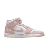 AIR JORDAN 1 MID SE - WHITE / LEGEND PINK sold by Lapstone & Hammer