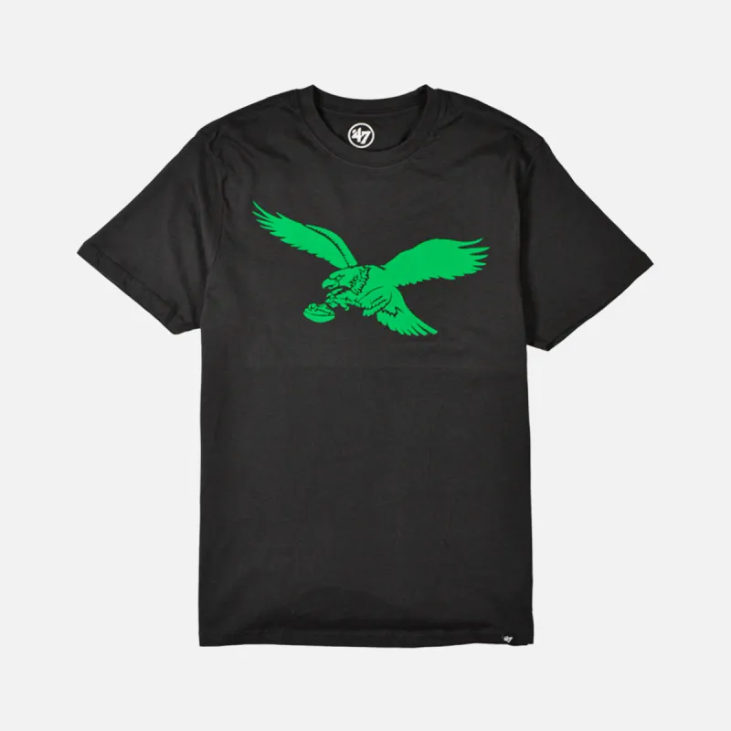EAGLES LEGACY VIRAL TEE - BLACK / KELLY GREEN sold by Lapstone & Hammer
