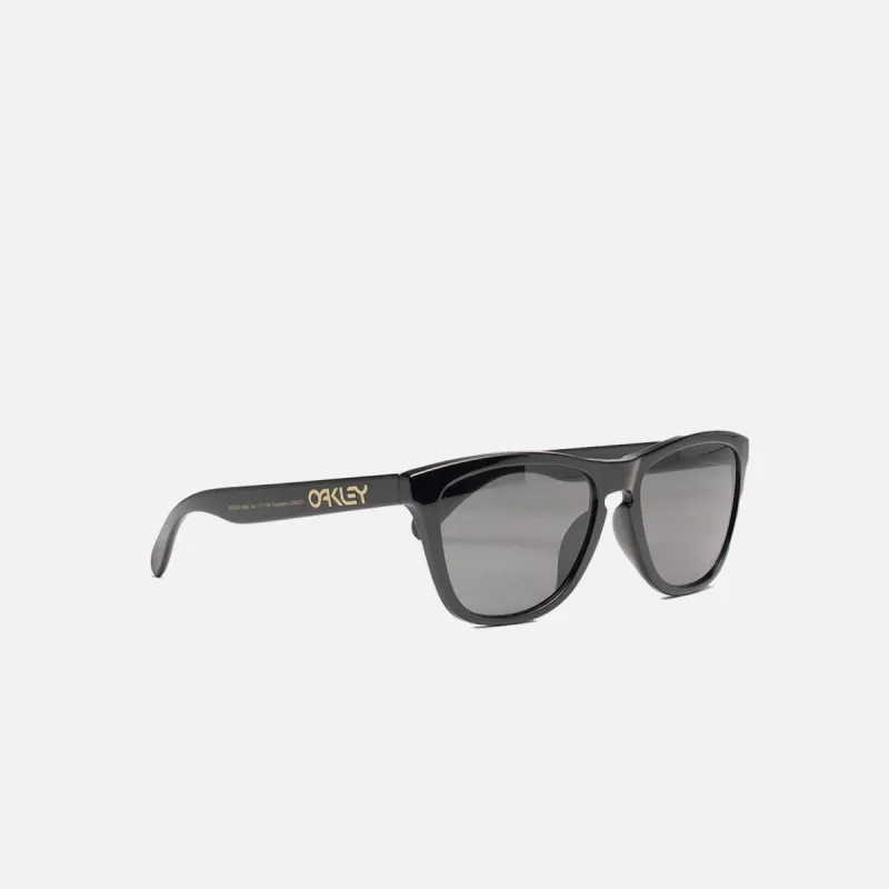 FRAGMENT X OAKLEY POLISHED BLACK FROGSKINS "VIVID YELLOW" sold by Lapstone & Hammer