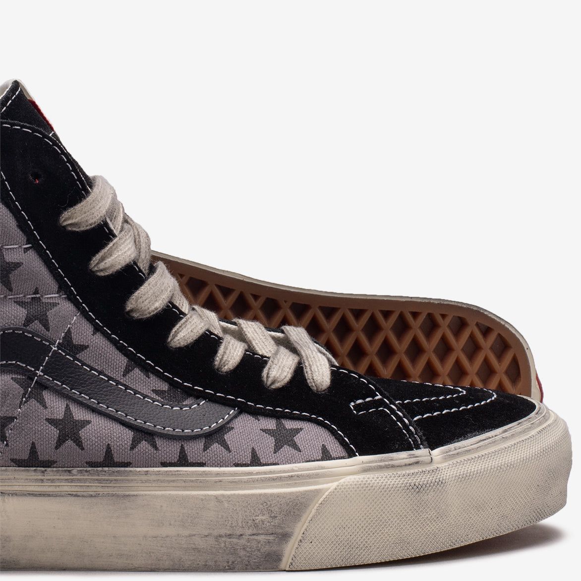 BIANCA CHANDON X VANS SK8-HI REISSUE VLT LX - STRESSED BLACK / GREY sold by Lapstone & Hammer product image thumbnail 4