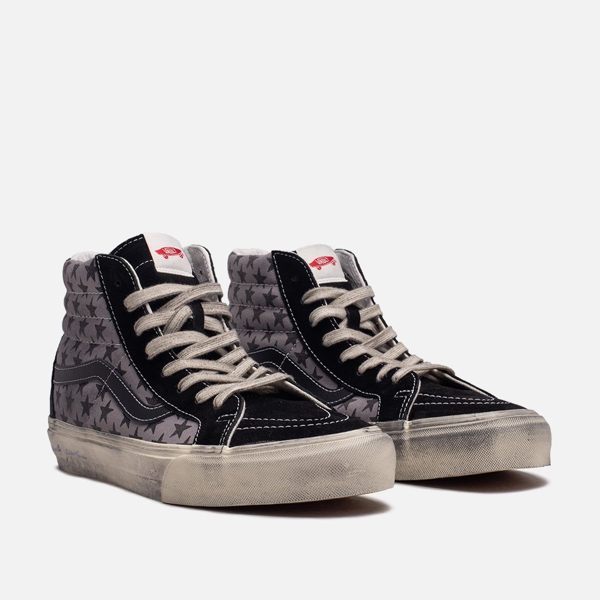 BIANCA CHANDON X VANS SK8-HI REISSUE VLT LX - STRESSED BLACK / GREY sold by Lapstone & Hammer product image thumbnail 2