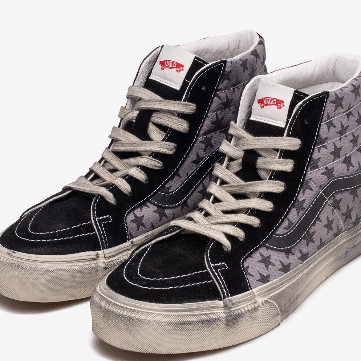 BIANCA CHANDON X VANS SK8-HI REISSUE VLT LX - STRESSED BLACK / GREY sold by Lapstone & Hammer product image thumbnail 5