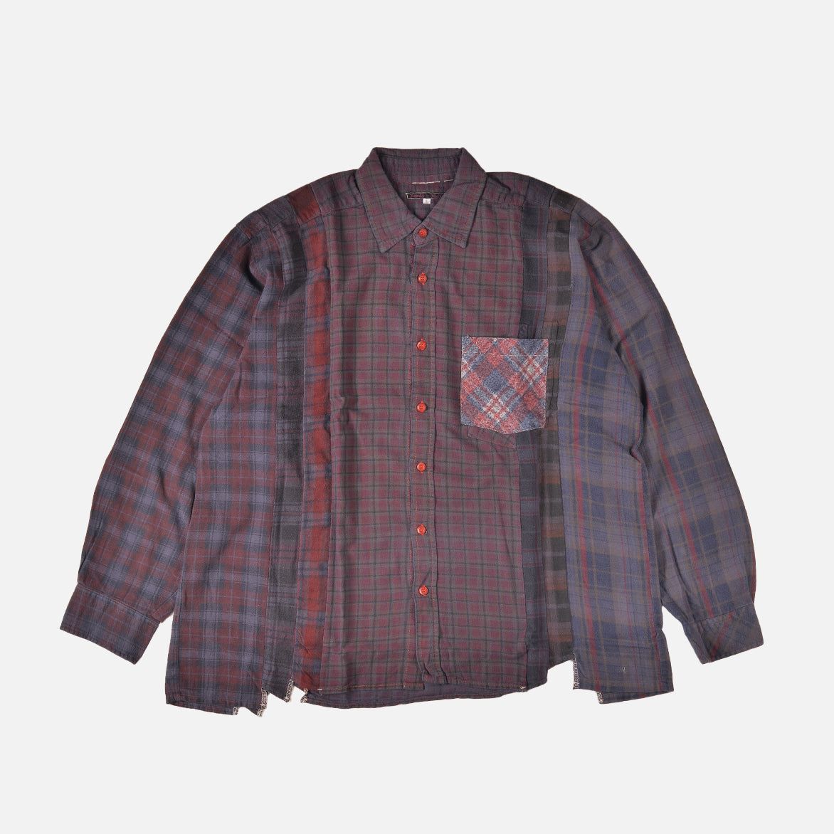 FLANNEL SHIRT -> 7 CUTS SHIRT / OVER DYE - LARGE sold by Lapstone & Hammer