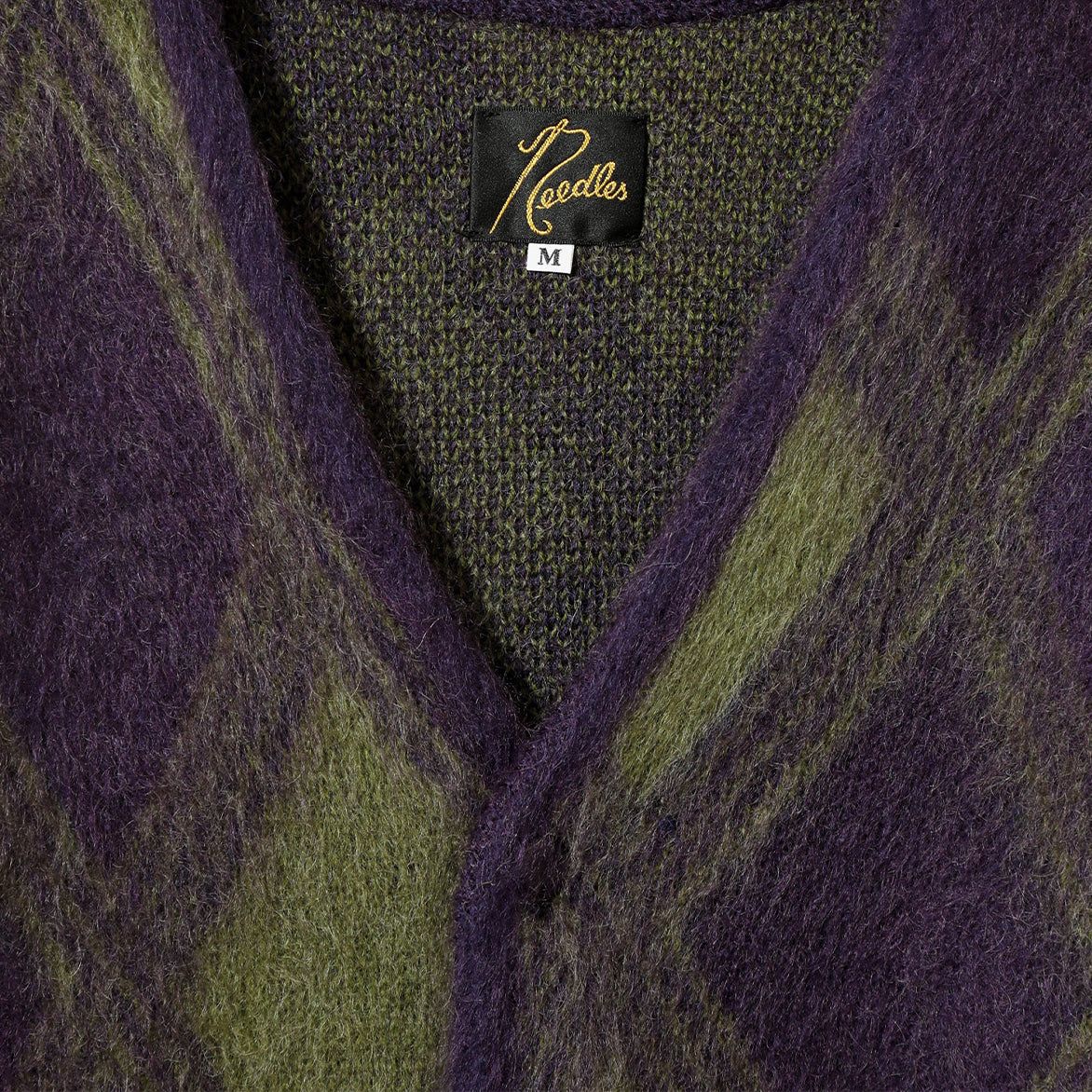 MOHAIR CARDIGAN - ARGYLE sold by Lapstone & Hammer product image thumbnail 3