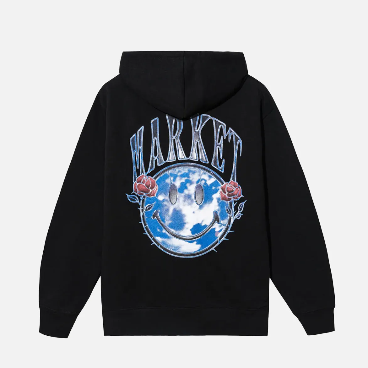 SMILEY REFLECT HOODIE - BLACK sold by Lapstone & Hammer product image thumbnail 2