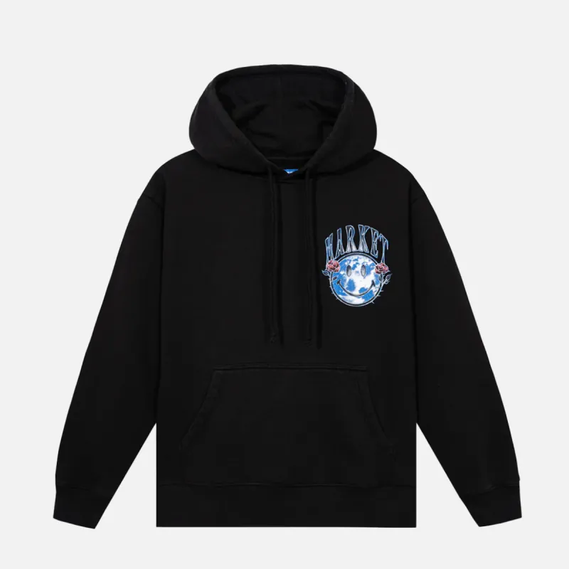 SMILEY REFLECT HOODIE - BLACK sold by Lapstone & Hammer