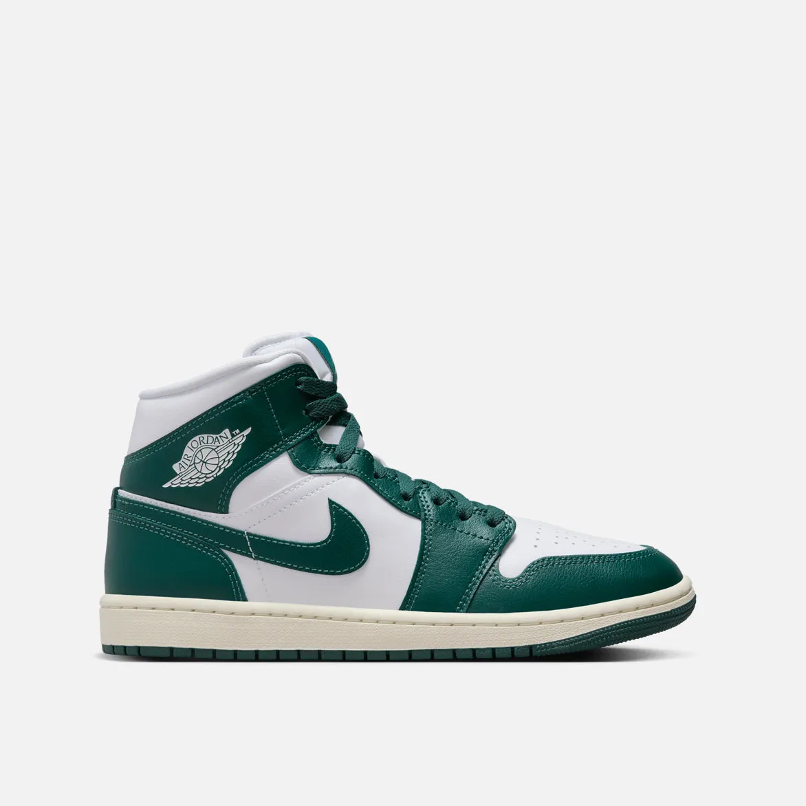 WMNS AIR JORDAN 1 MID - WHITE / OXIDIZED GREEN sold by Lapstone & Hammer product image thumbnail 5