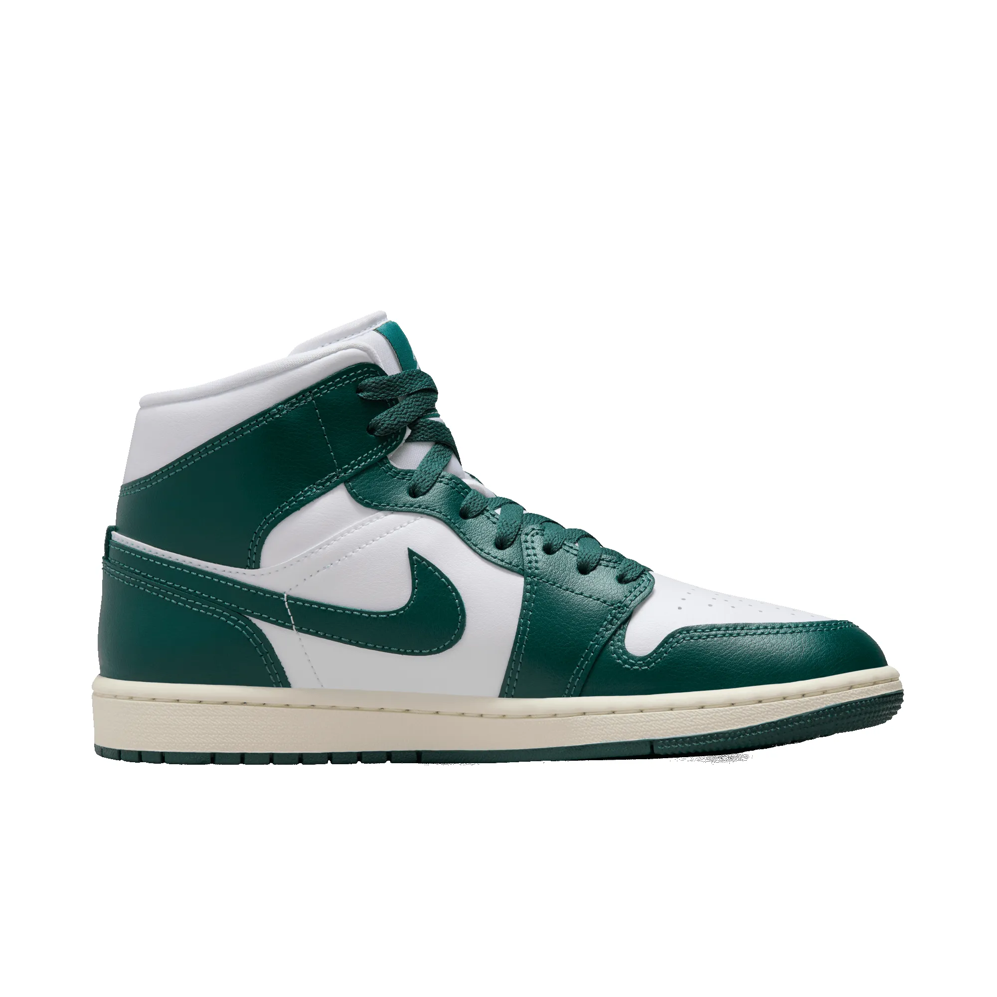 WMNS AIR JORDAN 1 MID - WHITE / OXIDIZED GREEN sold by Lapstone & Hammer