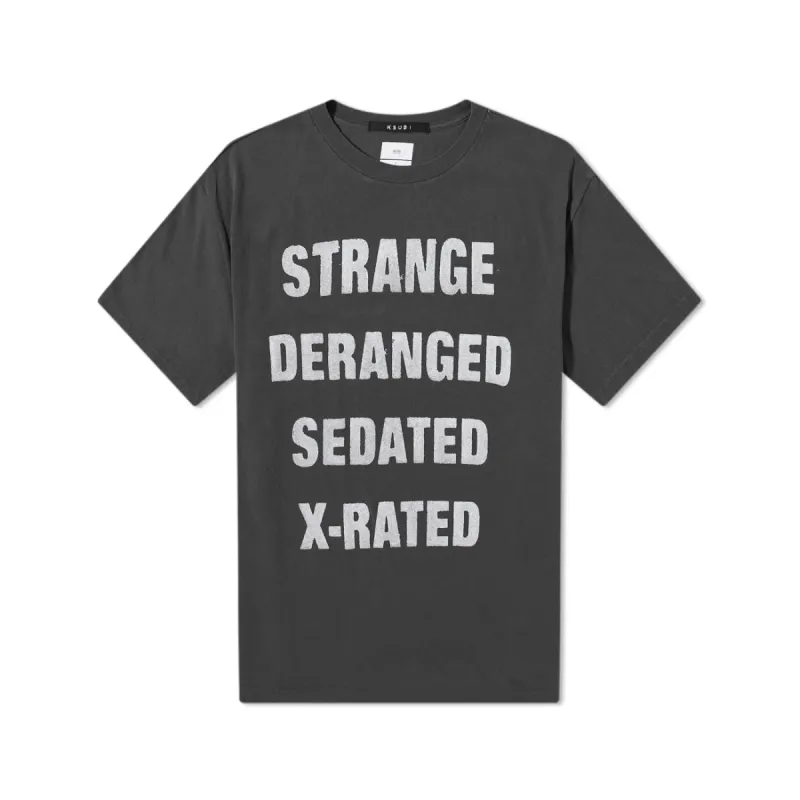 XRATED BIGGIE SS TEE - FADED BLACK sold by Lapstone & Hammer