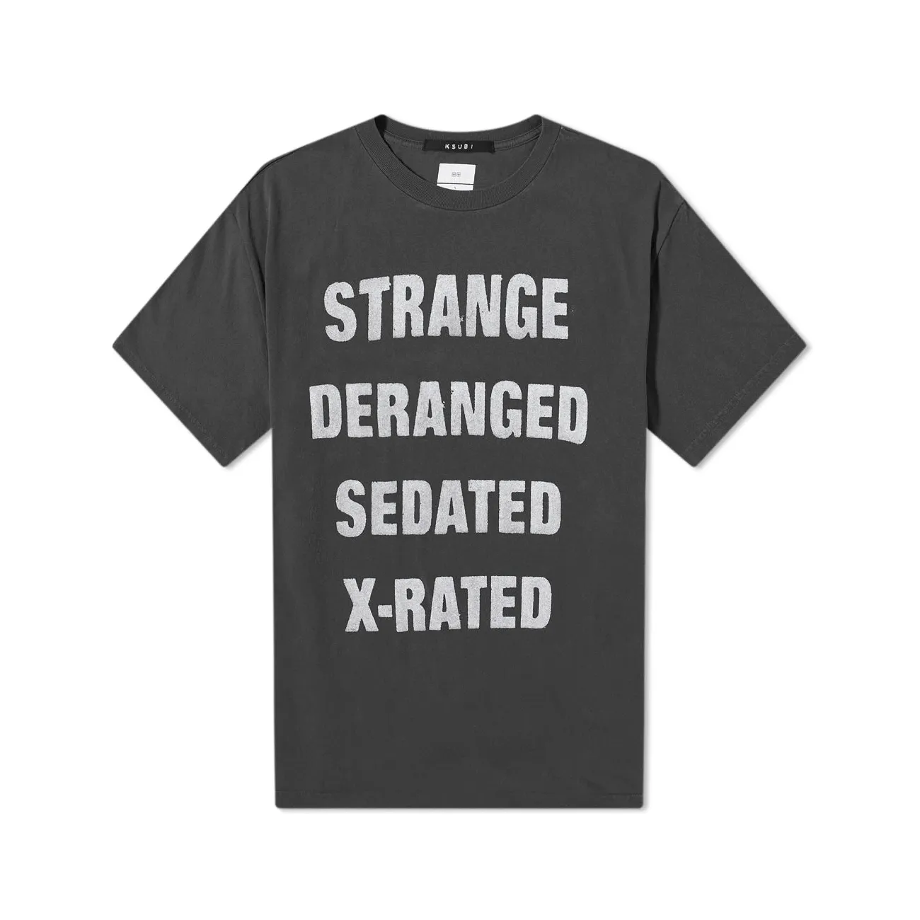 XRATED BIGGIE SS TEE - FADED BLACK sold by Lapstone & Hammer