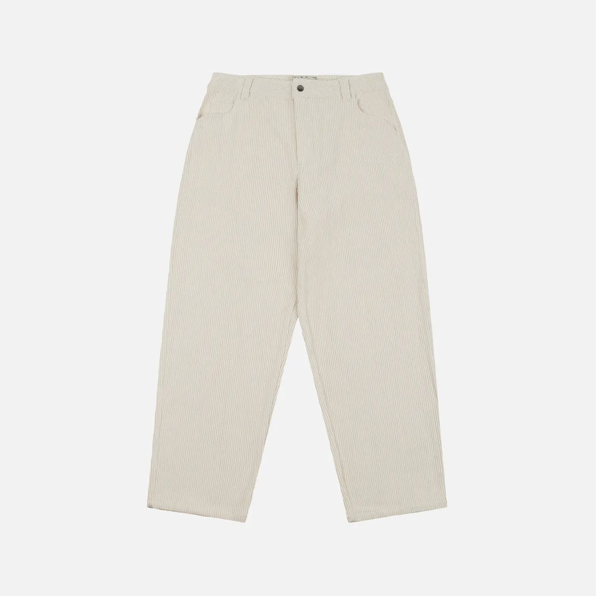 CLASSIC BAGGY CORDUROY PANTS - CREAM sold by Lapstone & Hammer
