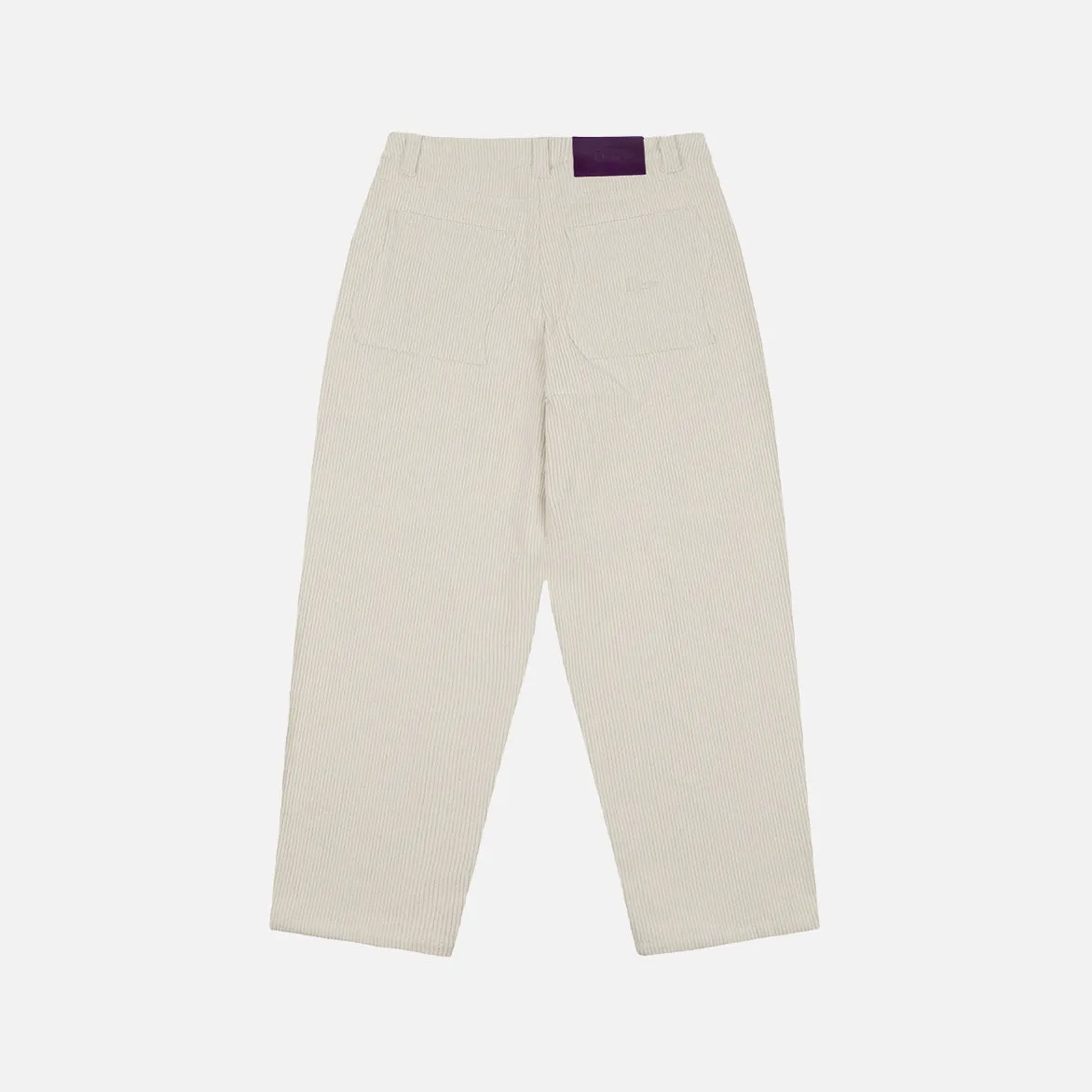 CLASSIC BAGGY CORDUROY PANTS - CREAM sold by Lapstone & Hammer product image thumbnail 2