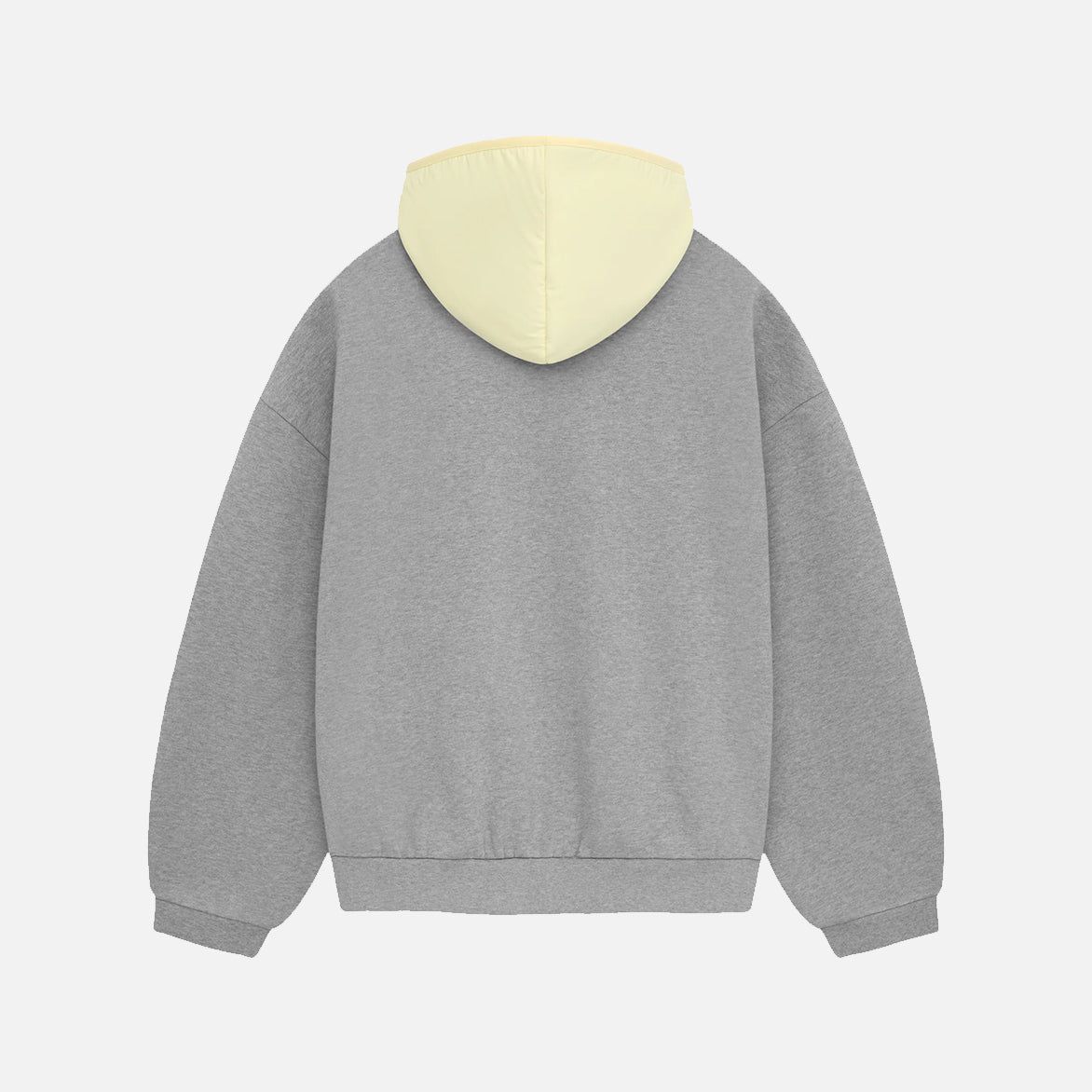 【ESSENTIALS】Nylon Fleece Hoodie/Garden Yellow Hoodie - Garden Yellow – Feature