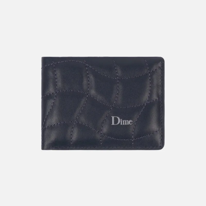 QUILTED BIFOLD WALLET - DARK BLUE sold by Lapstone & Hammer