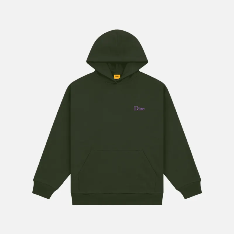 CLASSIC SMALL LOGO HOODIE - FOREST GREEN sold by Lapstone & Hammer