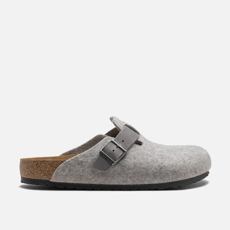 BOSTON WOOL - NATURAL / LIGHT GREY sold by Lapstone & Hammer