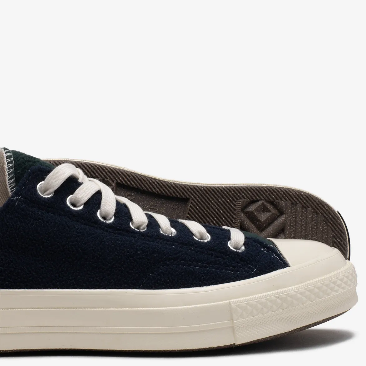 RENEW CHUCK 70 OX UPCYCLED FLEECE - BLACK / BLUE / GREEN sold by Lapstone & Hammer product image thumbnail 4