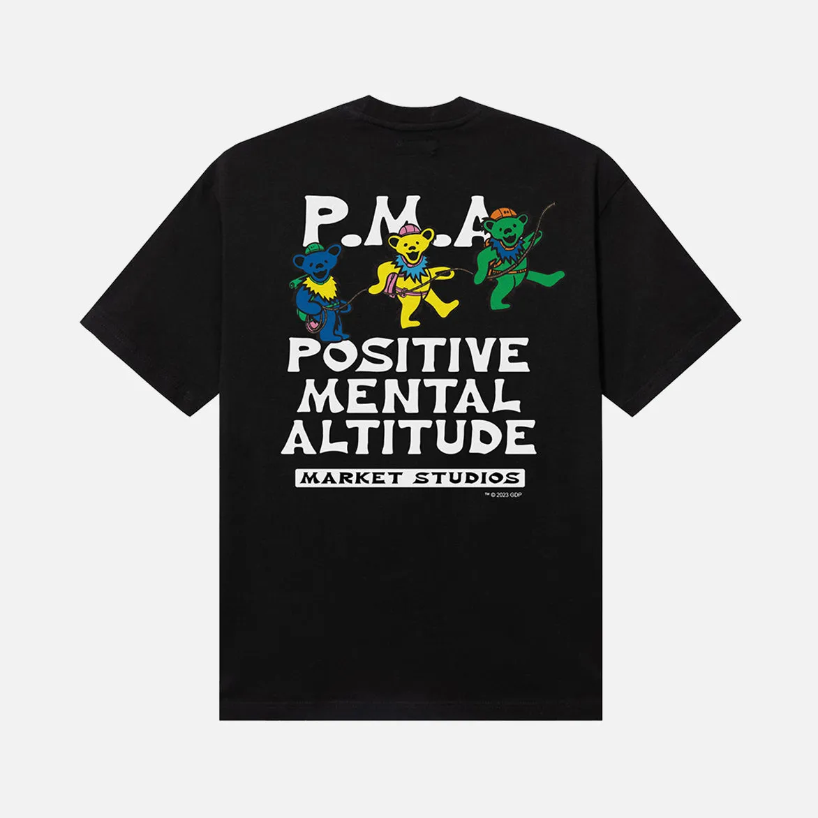 GRATEFUL DEAD PMA T-SHIRT - BLACK sold by Lapstone & Hammer product image thumbnail 2