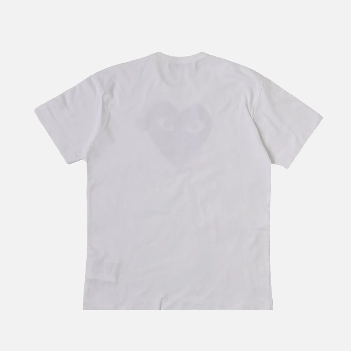DOUBLE HEART LOGO TEE - WHITE / PURPLE sold by Lapstone & Hammer product image thumbnail 2
