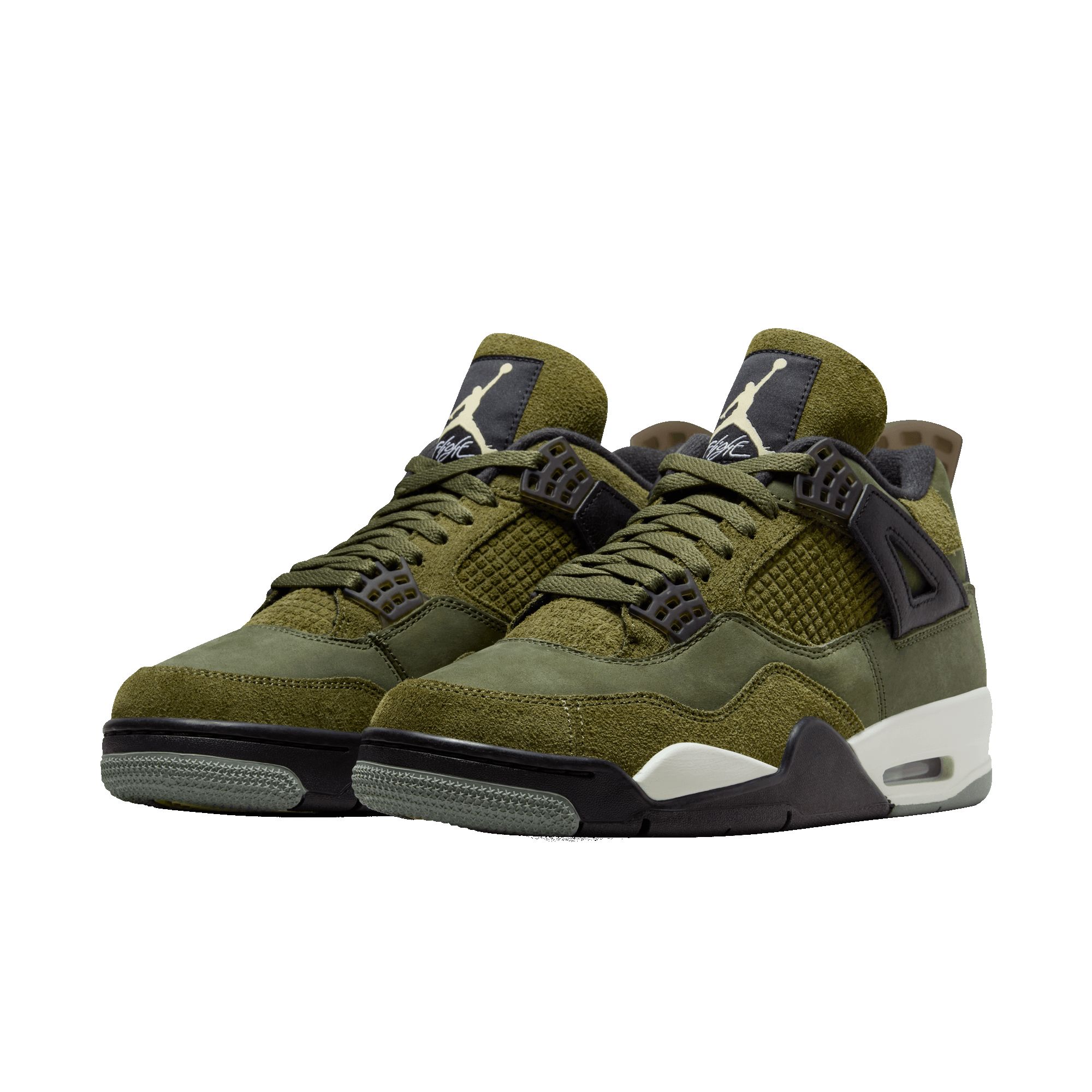 AIR JORDAN 4 RETRO SE CRAFT "OLIVE" sold by Lapstone & Hammer product image thumbnail 2