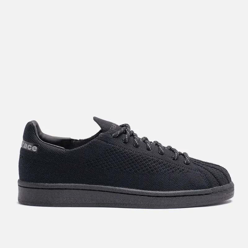 PHARRELL X ADIDAS SUPERSTAR PRIMEKNIT "TRIPLE BLACK" sold by Lapstone & Hammer
