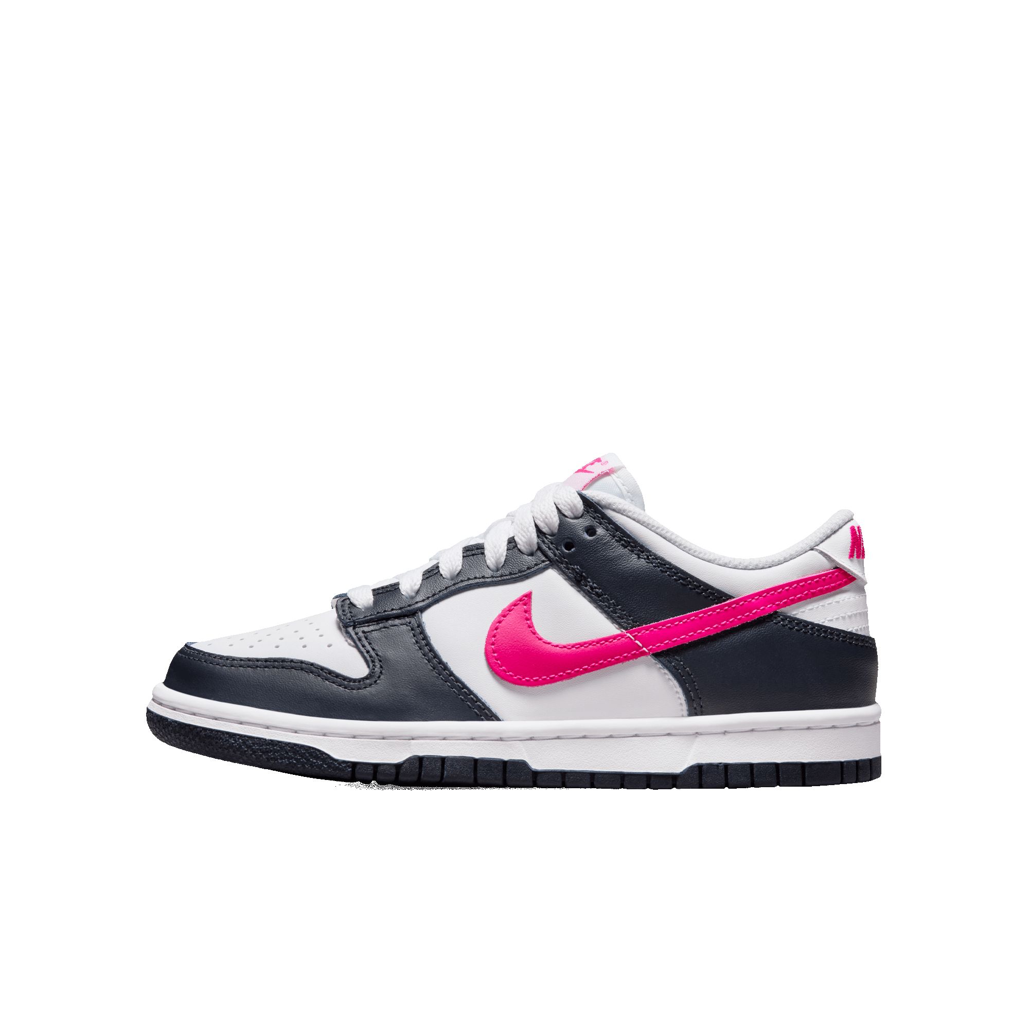 DUNK LOW (GS) "OBSIDIAN FIERCE PINK" sold by Lapstone & Hammer product image thumbnail 5