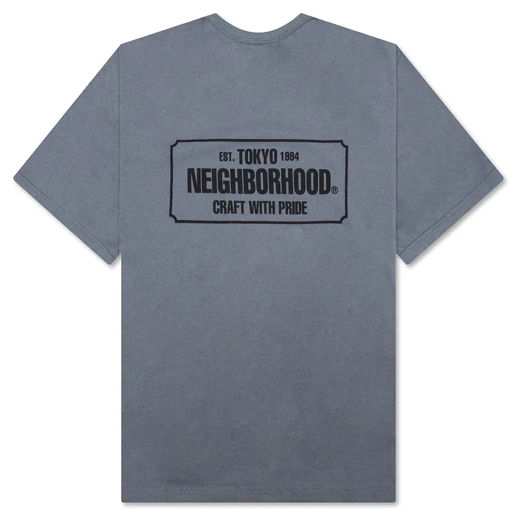 NH. TEE SS-01 - GREY sold by Lapstone & Hammer product image thumbnail 2